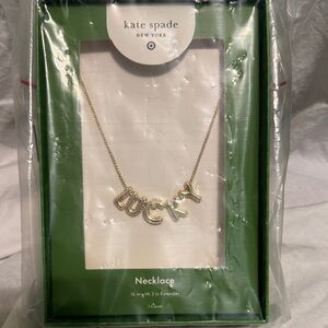 Kate Spade Gold 'Lucky' Pendant Necklace
